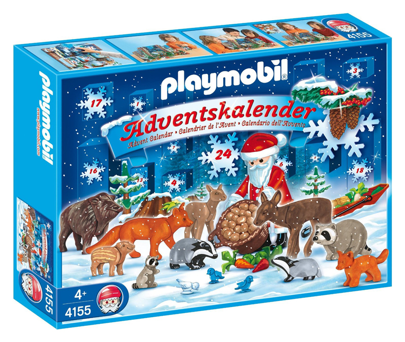 Calendrier de l'avent Playmobil Noël en fôret